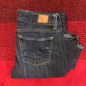 AE Skinny Kick Stretch Jeans